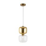 Светильник подвесной Freya Lumen G9 60 Вт 3 кв.м латунь IP20 (FR5215PL-01BS)