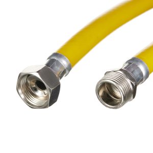 Шланг для газа ПВХ армированный Elka 3/4 НР(ш) х 3/4 ВР(г) 120 см желтый