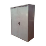 Шкаф двойной для газовых баллонов 1050х800х370 мм