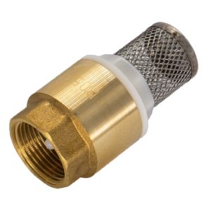 Клапан обратный СТМ 1 1/4 ВР(г) х 1 1/4 ВР(г) с несъемной сеткой (CBCVF114)