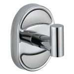 Крючок для ванной РМС А10 одинарный на шуруп нержавеющая сталь хром (A5020)