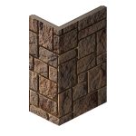 Искусственный камень угловой White Hills Девон сиреневый (12-16 шт.=2 пог.м)