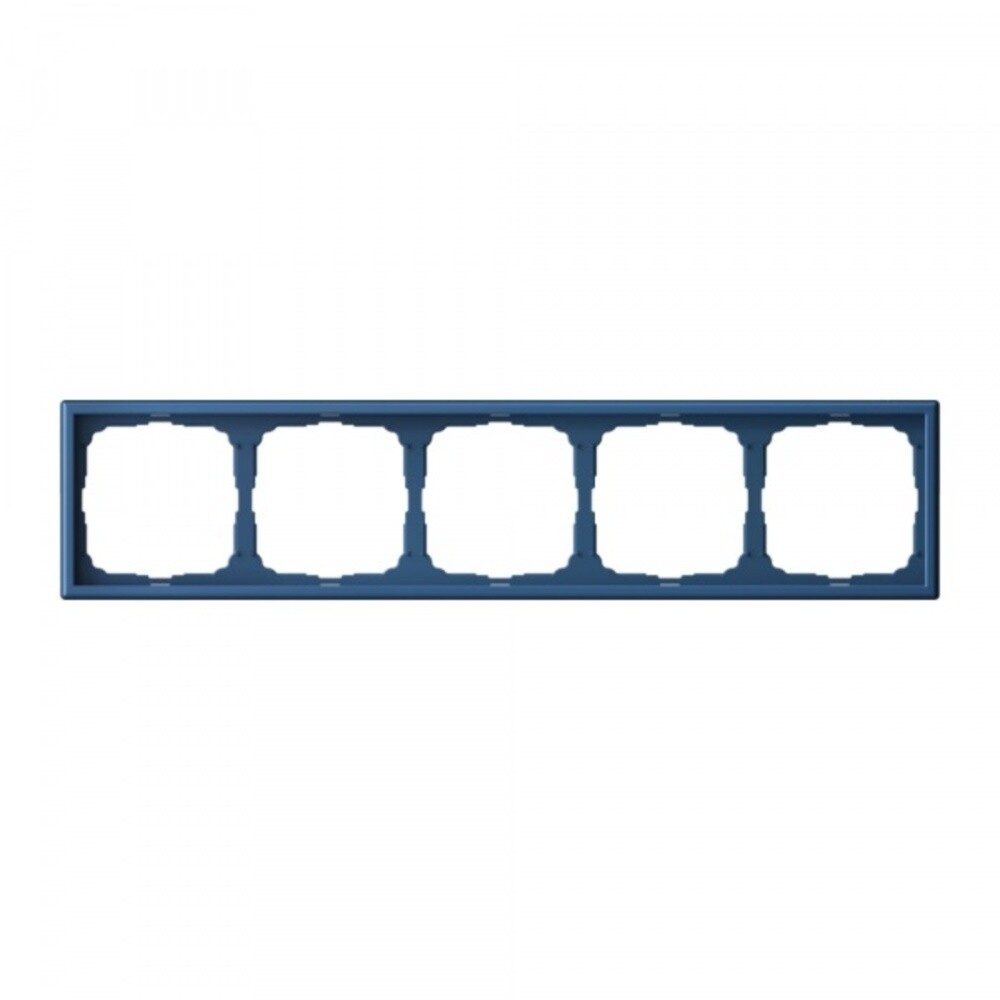 original-1026.jpg Рамка Systeme Electric ArtGallery пятиместная аквамарин (SE GAL001105) — изображение 1