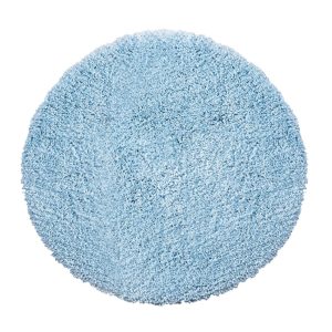 Коврик для ванной голубой 60х60 см WasserKraft Dill (BM-3916)