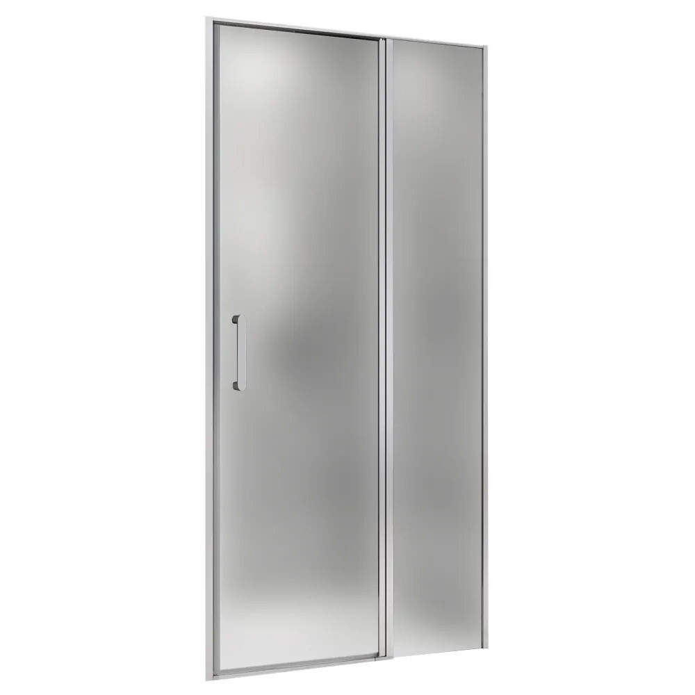 original-10282.jpg Душевая дверь Abber стекло матовое 120х195 см профиль хром 6 мм распашная (AG04120MS) — изображение 1