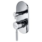 Смеситель для душа встраиваемый WasserKraft Main однорычажный хром (4141)