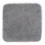Коврик для ванной серый 57х55 см WasserKraft Kammel (BM-8342)