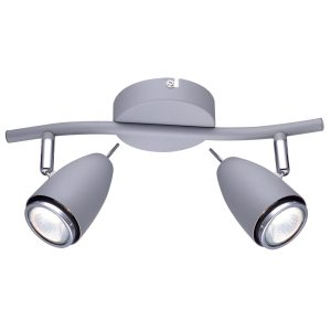 Спот Arte Lamp Regista GU10 100 Вт серый IP20 (A1966AP-2GY)