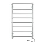 Полотенцесушитель электрический Indigo Europe Lux 800х532 мм 85 Вт с терморегулятором хром