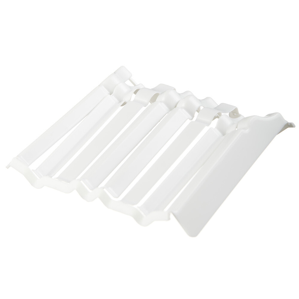 original-11265.jpg Накладка для фигурного плинтуса Ideal Дюра 80 мм белая (8 шт.) — изображение 1