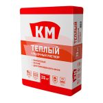 Смесь кладочная КМ Теплый серая 35 кг