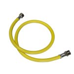 Шланг для газа ПВХ армированный СТМ 1/2 НР(ш) х 1/2 ВР(г) 40 см желтый