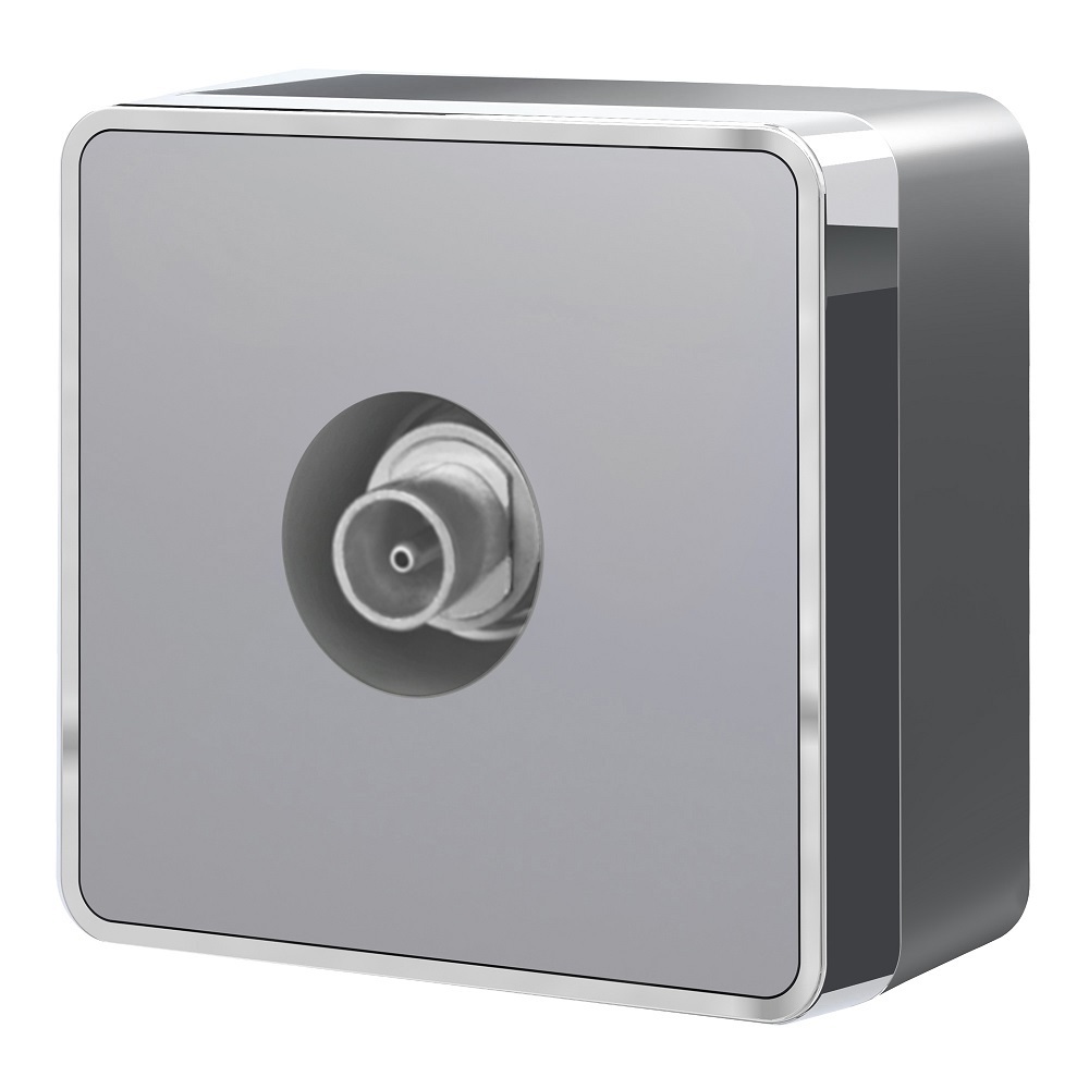 original-11696.jpg Розетка телевизионная Werkel Gallant накладная серебряная (a052778) — изображение 1