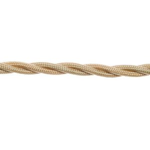 Провод Bironi витой 3х1,5 песочное золото (50 м)