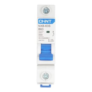 Автоматический выключатель модульный Chint NXB-63S 1P 63А тип B 4,5 кА 230 В (296703)