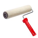 Валик натуральный мех 250 мм d45 мм ворс 4 мм для водной и алкидной основы с ручкой Beorol Wood