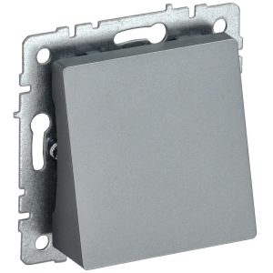 Вывод кабеля IEK Brite МВ10-БрС встраиваемый сталь (BR-VK10-0-K46)