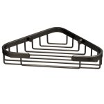 Полка для ванной WasserKraft угловая 203х35х130 мм металл сталь (K-733GM)