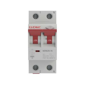 Автомат дифференциальный DKC Yon Max 32А 1P+N тип A 30 мА 6 кА (MDR63N-1N2C32-A)