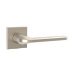 Ручка дверная Punto Aspect K.ARC.Q52 SN-3 квадратная розетка матовый никель (47097)