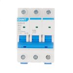 Автоматический выключатель модульный Chint NXB-63 3P 63А тип B 6 кА 400 В (814202)
