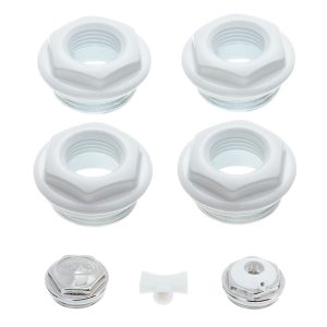 Набор присоединительный универсальный Rifar 1 НР х 1/2 ВР для радиатора белый (R.Ad.G12)