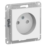 Розетка Systeme Electric AtlasDesign встраиваемая лотос со шторками (ATN001349)