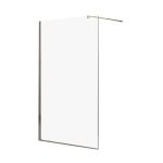 Душевая перегородка Cezares Liberta хром 120х195 см стекло прозрачное 8 мм (LIBERTA-L-1-120-C-Cr)