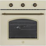 Духовой шкаф газовый встраиваемый MBS DG-607IV 594 мм слоновая кость