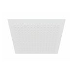 Лейка для верхнего душа WasserKraft 300х300 мм металл белый (A163)