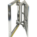 Люк ревизионный под плитку Хаммер Слава алюминиевый 600х1000 мм скрытый нажимной