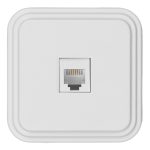 Розетка телефонная Svet накладная белая (0219-00011)