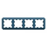 Рамка Systeme Electric AtlasDesign Antique четырехместная изумруд (ATN100804)