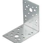 Уголок крепежный оцинкованный 90х90х65х1.8 мм