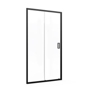 Душевая дверь Domani-Spa DoorCube стекло прозрачное 110х190 см профиль черный 5 мм раздвижная (DS04DCb110L0Cl00.Gt-Black)