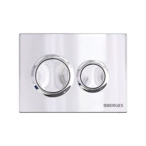 Клавиша смыва для инсталляций Berges Balance BO хром глянцевый (041463)