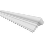 Наличник капитель Норра 80х35х1060 мм эмаль белый фигурный (1 шт.)