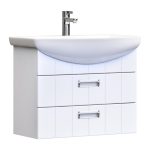 Тумба под раковину Vigo Diana 60 см подвесная белая (tp.DIA.BAL.60.2Y)