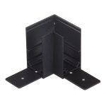 Коннектор для магнитного шинопровода L-образный Эра Nova черный (Б0054787/3051)