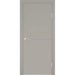 Дверь межкомнатная Милан (Вертикаль) 800х2000 мм финишпленка кашемир с декоративной вставкой с замком