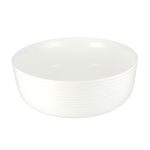 Раковина Corsa Deco Groove 36 см накладная белая (ABGR36)