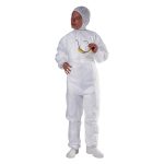 Комбинезон защитный одноразовый PO106 52-54 рост 180-188 см белый