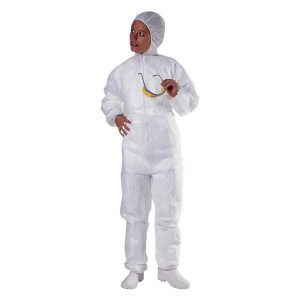 Комбинезон защитный одноразовый PO106 52-54 рост 180-188 см белый