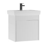 Тумба под раковину Амур 50 см подвесная белая (УПП00039223)