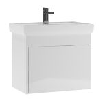 Тумба под раковину Амур 45 см подвесная белая (УПП00039222)