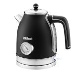 Электрический чайник Kitfort КТ-6102-1 1,7 л черный/хром