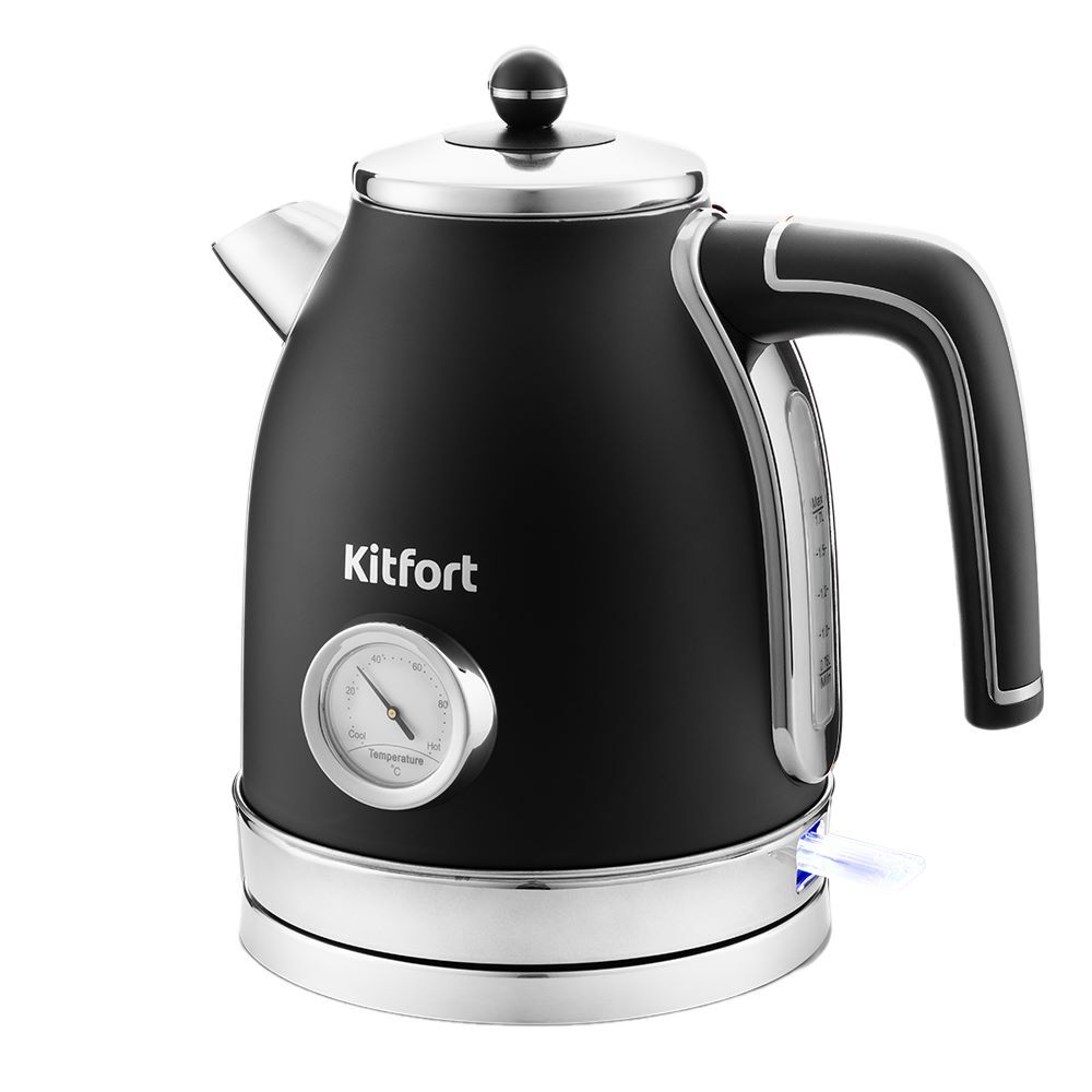 original-14242.jpg Электрический чайник Kitfort КТ-6102-1 1,7 л черный/хром — изображение 1