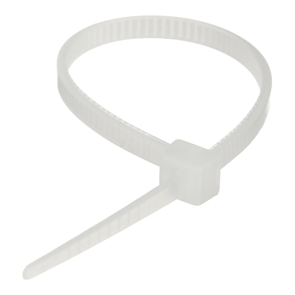 original-14511.jpg Стяжка кабельная Европартнер PRN 100х2,5 мм нейлоновая белая (150 шт.) (PP 0218 D) — изображение 1