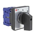 Переключатель кулачковый EKF PROxima ПК-1-53 32А 400 В 1НО+1НЗ IP20 2P серый (pk-1-53-32)
