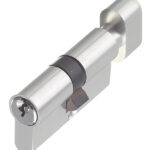 Цилиндр Palladium AL 60 T01 CP 60 30х30 мм ключ/вертушка хром